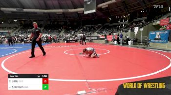 70 lbs 3rd Place - Cha Cha Little, Southern Illinois Bulldogs Wrestling Club vs Jaelyn Anderson, Nebraska Wrestling Academy