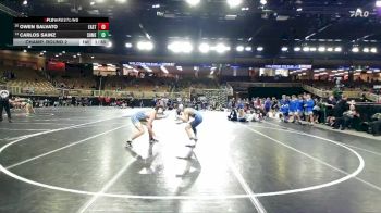132 lbs Champ. Round 2 - Carlos Sainz, Somerset vs Owen Salvato, Eastside