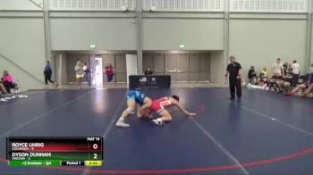 132 lbs Placement Matches (16 Team) - Royce Uhrig, Colorado vs Dyson Dunham, Virginia