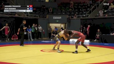 57 kg Quarterfinal - Aaharen Piranavan, Team Impact WC vs Jack Kozusko, Cattown WC