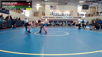 184 lbs Quarterfinals (8 Team) - Ethan Laupepa, Northeast Oklahoma vs Noah Poe-Hatten, North Idaho College