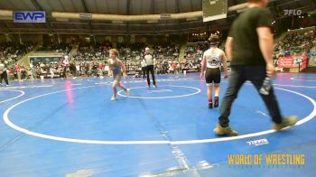 85 lbs Consi Of 16 #1 - Cash Brock, Moen Wrestling Academy vs Hayden Stanford, Salina Wrestling Club