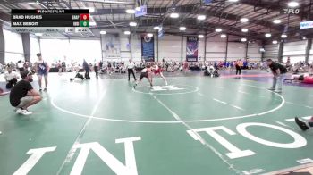 145 lbs Rr Rnd 2 - Brad Hughes, Grapplers Garage vs Max Benoit, Indiana Outlaws Orange