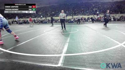 Consi Of 8 #1 - Creek Ledford, Standfast vs Tristan Mowdy, Checotah Matcats