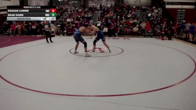 220 lbs Quarters - Keagan Lowrie, Guerrilla Wrestling Club vs Saad Kasri, Wayzata Wrestling Club