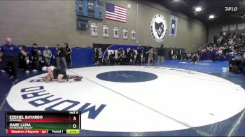 120 lbs Cons. Round 3 - Ezekiel Bayardo, Immanuel vs Gabe Luna, Evergreen Valley