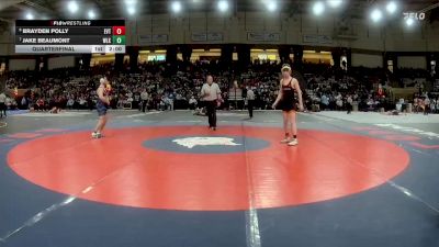 138-2A/1A Quarterfinal - Brayden Polly, Eastern Technical vs Jake Beaumont, Walkersville