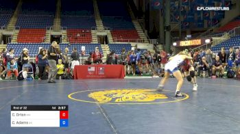 112 lbs Rnd Of 32 - Cora Orton, Washington vs Carson Adams, Alaska