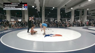 135 lbs Champ. Rd Of 16 - Kailani Barrientos, Team Jax Wrestling vs Brooke Deeter, Sanderson Wrestling Academy