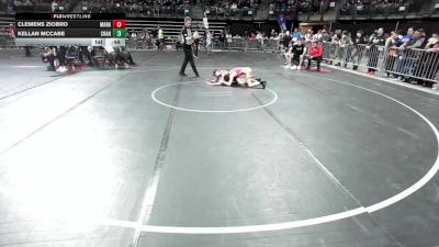 105 lbs Consi Of 16 #2 - Clemens Ziobro, Manalapan vs Kellan McCabe, Cranford