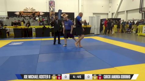 Curcio Jamunda Sobrinho vs Joe Michael Koster II 2024 World IBJJF Jiu-Jitsu No-Gi Championship