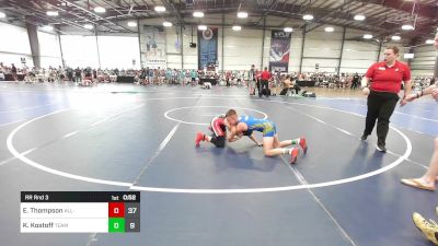 95 lbs Rr Rnd 3 - Ethan Thompson, All-American Wrestling Club vs Krimsyn Kostoff, Team Bro