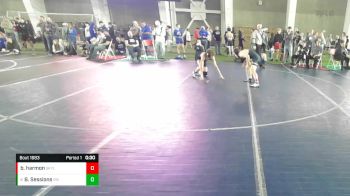 126 lbs Cons. Round 3 - Braydon Sessions, Riverton vs Brigham Harmon, Skyline