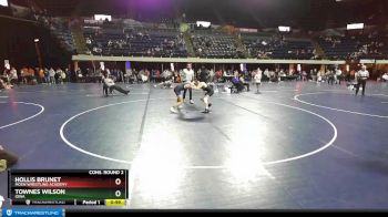 117 lbs Cons. Round 2 - Hollis Brunet, Moen Wrestling Academy vs Townes Wilson, Iowa