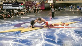 107 lbs Quarterfinals (8 Team) - Garrett Bjerga, Staples-Motley vs Kiptyn Meiners, Caledonia