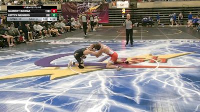 107 lbs Quarterfinals (8 Team) - Garrett Bjerga, Staples-Motley vs Kiptyn Meiners, Caledonia