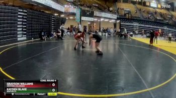 157 lbs Cons. Round 4 - Grayson Williams, Western Colorado vs Kayden Blake, Barton CC