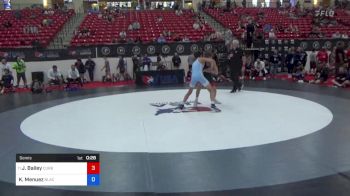 48 kg Semis - Jaxsen Bailey, Curby 3 Style Wrestling Club vs Kyle Menuez, Black Fox Wrestling Academy