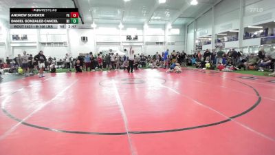 E-146 lbs Round Of 32 - Andrew Scherer, PA vs Daniel Gonzalez-Cancel, MI