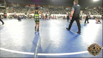 73 lbs Round Of 16 - Nikolas Ortega, Keystone Wrestling Club vs Kylin Sanders, Standfast