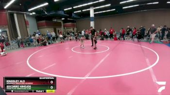 49 lbs Quarterfinal - Kingsley Alo, Nolfpack Wrestling Academy vs Socorro Hinojos, Texas Elite Wrestling Club