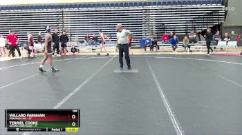 110 lbs Round 2 (10 Team) - Willard Farnham, Wolfpack WC vs Terriel Cooke, Legend Wrestling