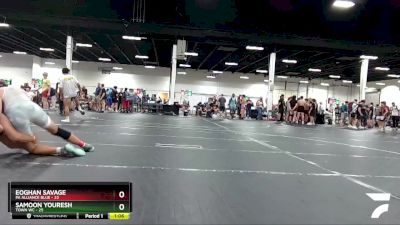 195 lbs Round 2 (6 Team) - Samoon Youresh, Town WC vs Eoghan Savage, PA Alliance Blue