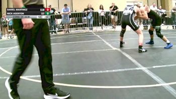 144 lbs Consi Of 16 #1 - Daniel Martinez, Alamosa vs Nick Agerton, Elite Force WC