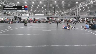 135 lbs Round 4 (6 Team) - Lamiah Berry, Immortals vs Allison Zarnowski, PA West White