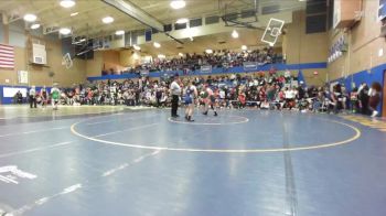 130lbs Champ. Round 2 - Wren Neklason, Black Hills (Girls) vs Claire Hume, Squalicum (Girls)