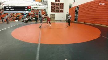 285 lbs Quarterfinal - Zack Smith, Lockwood (Billings) vs Ben Niedo, Wyoming Indian