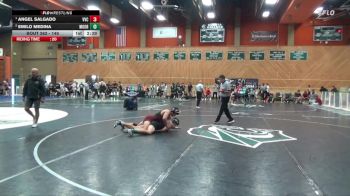 149 lbs 1st Place Match - Angel Salgado, Victor Valley College vs Emilo Medina, Moorpark College