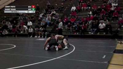 174 lbs Rr Rnd 1 - Lenny Pinto, Rutgers vs Danny Wask, Navy