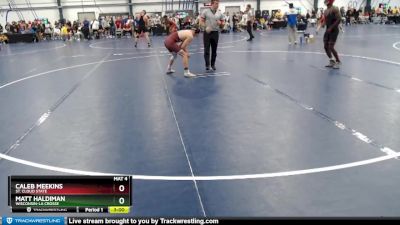 Elite 133 lbs Semifinal - Caleb Meekins, St. Cloud State vs Matt Haldiman, Wisconsin-La Crosse