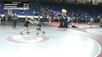 165 lbs Semifinal - Samantha Bennett, Windham vs Jordyn Reynolds, Greater Lawrence