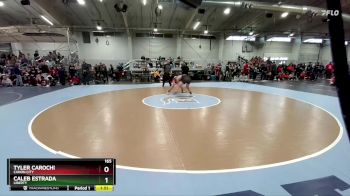 165 lbs Champ. Round 1 - Caleb Estrada, Liberty vs Tyler Carochi, Canon City