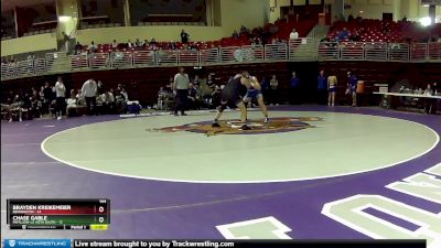 144 lbs Round 3 (4 Team) - Brayden Kreikemeier, Bennington vs Chase Gable, Papillion-La Vista South