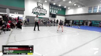 189 lbs Semifinal - Raven Ross, Long Beach Poly vs Gabby O`Connell, Elsinore