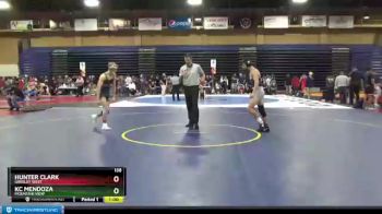 138 lbs Cons. Round 2 - KC Mendoza, Mountain View vs Hunter Clark, Greeley West