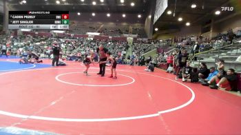 60 lbs Round 2 - Caden Pezely, Battlefield Wrestling Club vs Jett Singler, Beebe Badgers Wrestling Club