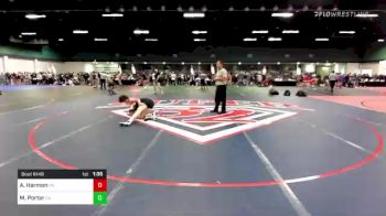152 lbs Consi Of 64 #2 - Andrew Harmon, PA vs Micah Porter, CA