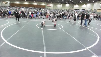 82 lbs Consi Of 8 #2 - Esca Otto, Yerington Lions WC vs Jonathan King, Orland Wrestling