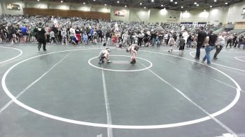 82 lbs Consi Of 8 #2 - Esca Otto, Yerington Lions WC vs Jonathan King, Orland Wrestling
