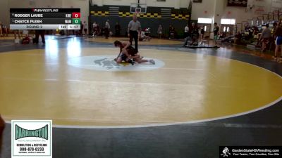 106B Round 2 - Chayce Plesh, Warren Hills vs Rodger Laube, Kingsway Regional