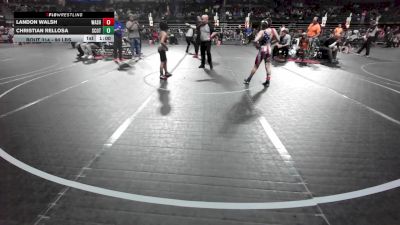 90 lbs Round Of 32 - Landon Walsh, Washington Twp vs Christian Rellosa, Scotch Plains-Fanwood