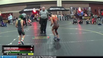 82 lbs Round 5 (6 Team) - Nolan Zimmerman, Ares Red vs Anderson Yahne, Panhandle All-Stars