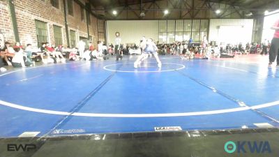 98 lbs Rr Rnd 2 - Jackson Beckley, Team Tulsa Wrestling Club vs Cole Jones, Honey Badgers Wrestling Club