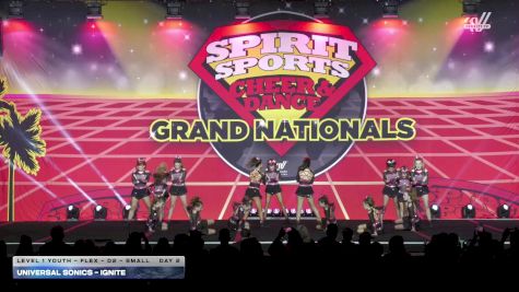 Universal Sonics - Ignite [2026 L1 Youth - Flex - D2 - Small Day 2] 2026 Spirit Sports Grand Nationals