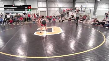 157 lbs Placement Matches (16 Team) - Kaleb Henne, Central vs Bridger Herring, Rawlins