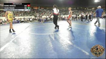 92 lbs Round Of 16 - Krew Dean, Coweta Tiger Wrestling vs Cinch Turner, Bristow Elementary Wrestling Club